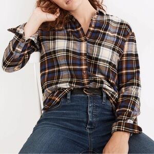 Madewell Plaid Button-Up Shirt